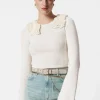 & Other Stories Sweaters & Knits | Ruffled Merino-Blend Top