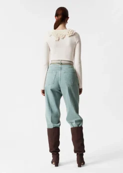 & Other Stories Sweaters & Knits | Ruffled Merino-Blend Top