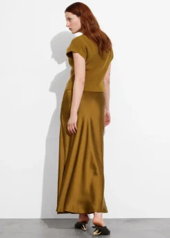 & Other Stories Skirts | Satin Maxi Skirt