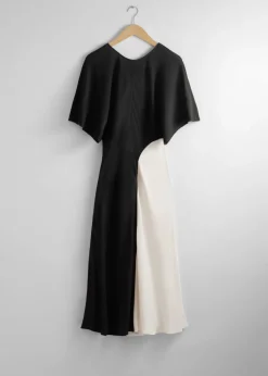 & Other Stories Dresses | Satin Midi Dress