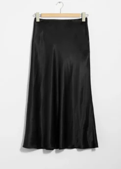 & Other Stories Skirts | Satin Midi Skirt