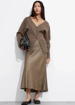 & Other Stories Skirts | Satin Midi Skirt