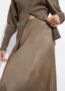 & Other Stories Skirts | Satin Midi Skirt
