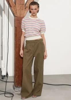 & Other Stories Tops | Sweaters & Knits | Scalloped Knit Top
