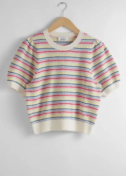 & Other Stories Tops | Sweaters & Knits | Scalloped Knit Top