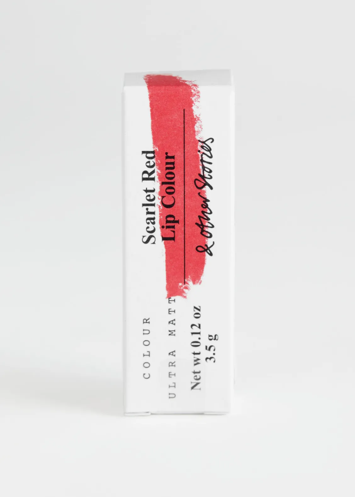 & Other Stories Makeup | Scarlet Red Lipstick