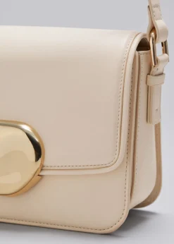 & Other Stories Shoulder Bags | Sculptural Buckle Leather Bag