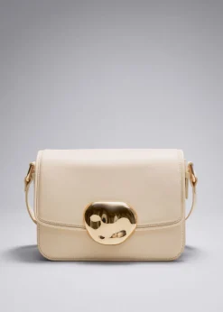 & Other Stories Shoulder Bags | Sculptural Buckle Leather Bag