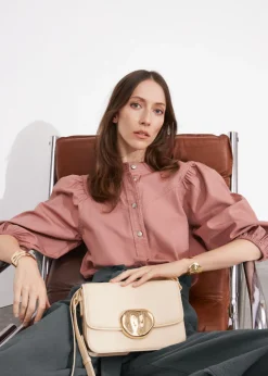 & Other Stories Shoulder Bags | Sculptural Buckle Leather Bag