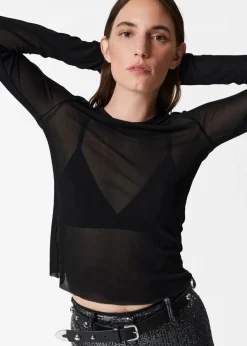 & Other Stories Tops | Sheer Silk Top