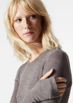 & Other Stories Tops | Sheer Wool Top
