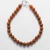 & Other Stories Necklaces | Short Stone Bead Necklace Amber