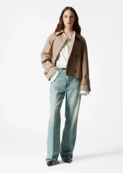 & Other Stories Outerwear | Short Trench Coat Jacket