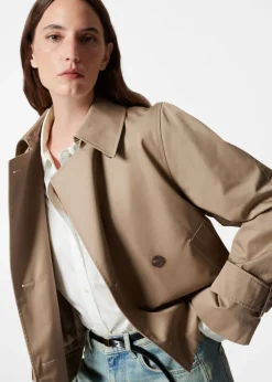 & Other Stories Outerwear | Short Trench Coat Jacket