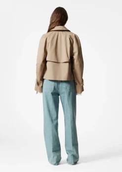 & Other Stories Outerwear | Short Trench Coat Jacket
