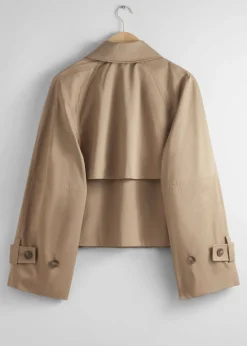& Other Stories Outerwear | Short Trench Coat Jacket