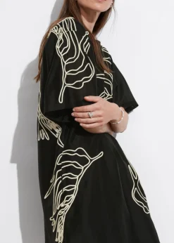 & Other Stories Dresses | Short-Sleeve Mini Dress Black