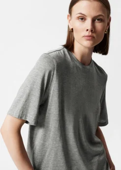 & Other Stories Tops | Silk-Blend T-Shirt