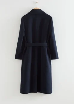 & Other Stories Outerwear | Single-Breasted Belted Coat