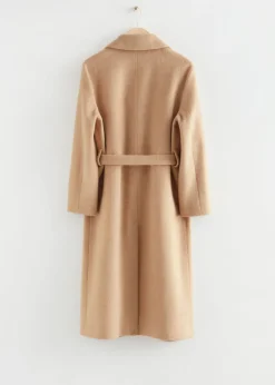 & Other Stories Outerwear | Single-Breasted Belted Coat