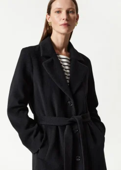 & Other Stories Outerwear | Single-Breasted Belted Coat