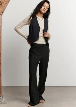 & Other Stories Blazers & Vests | Tops | Single-Breasted Vest Black