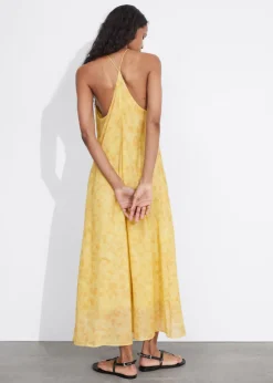 & Other Stories Dresses | Sleeveless Halterneck Midi Dress