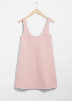 & Other Stories Dresses | Sleeveless Mini Dress Pink