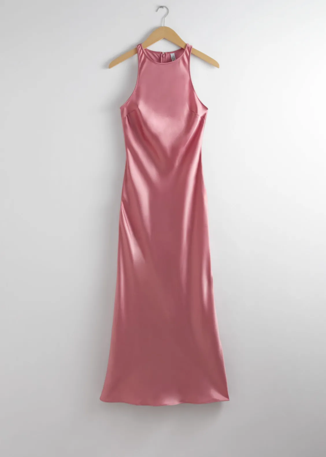 & Other Stories Dresses | Slim Satin Midi Dress