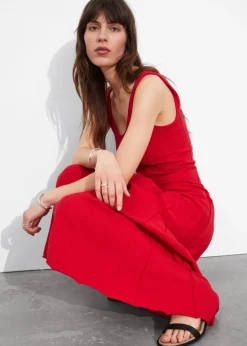 & Other Stories Dresses | Slim Tank Midi Dress