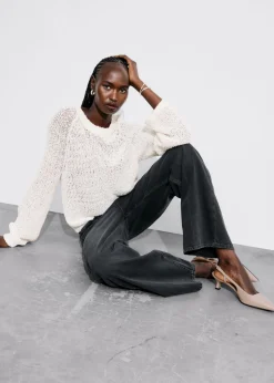 & Other Stories Heels | Slingback Leather Pumps