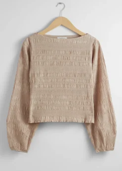& Other Stories Blouses & Shirts | Smocked Blouse