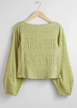 & Other Stories Blouses & Shirts | Smocked Blouse