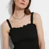 & Other Stories Tops | Smocked Peplum Top