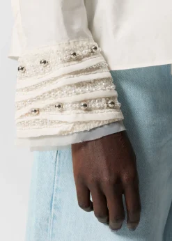 & Other Stories Blouses & Shirts | Smocked Shirt White