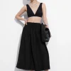 & Other Stories Skirts | Smock-Waist Midi Skirt