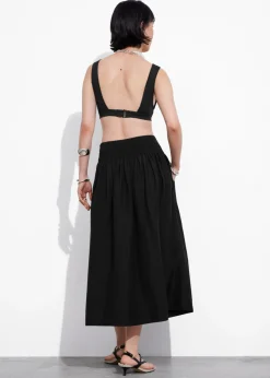& Other Stories Skirts | Smock-Waist Midi Skirt