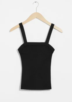& Other Stories Tops | Sweaters & Knits | Square-Neck Knit Top