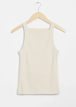 & Other Stories Tops | Square-Neck Tank Top
