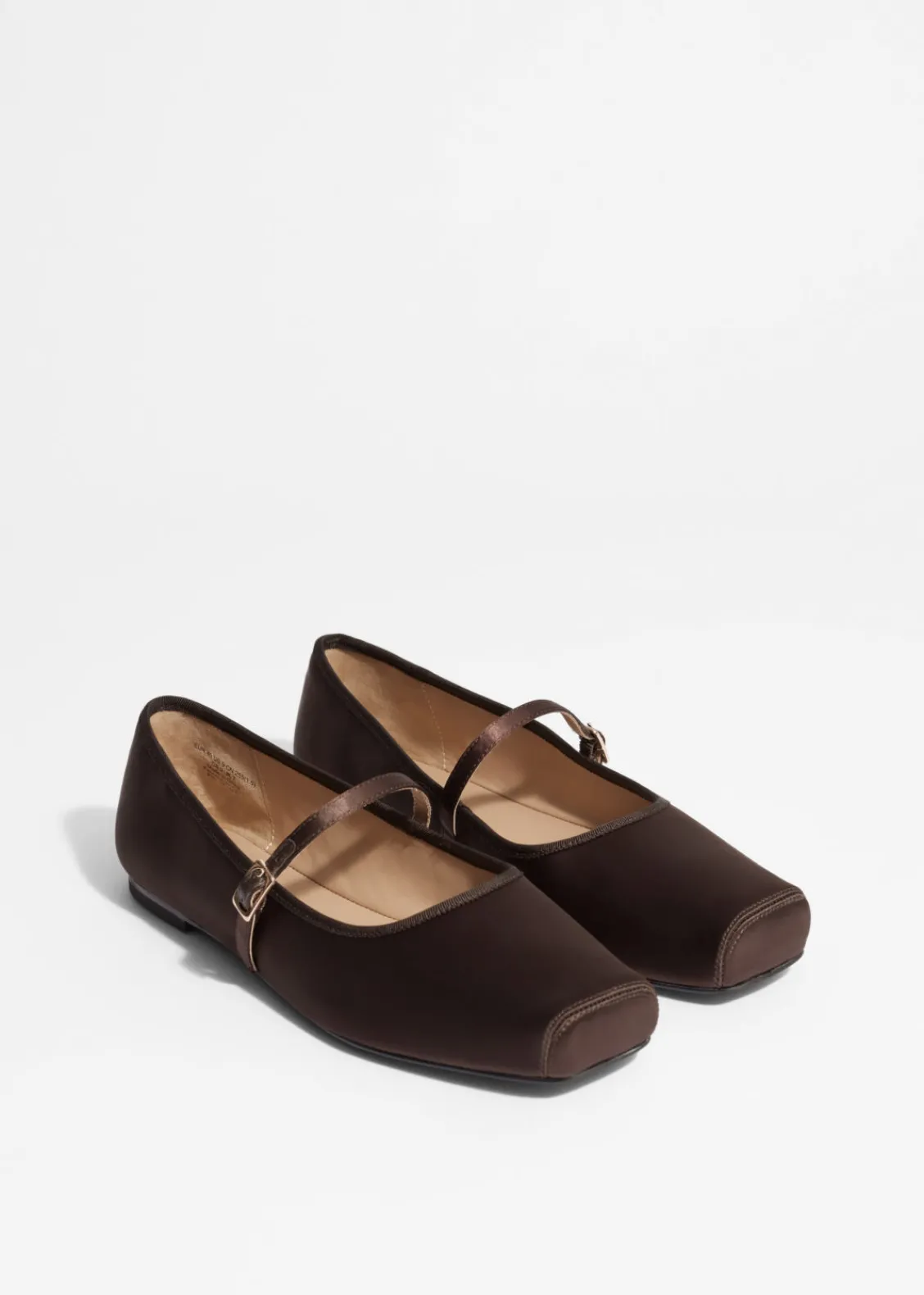 & Other Stories Loafers & Flats | Square-Toe Ballet Flats