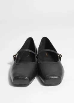& Other Stories Loafers & Flats | Square-Toe Ballet Flats