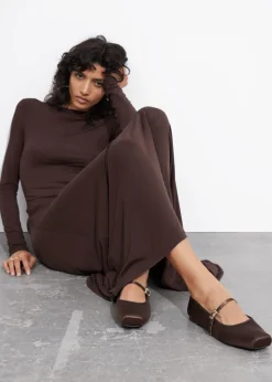 & Other Stories Loafers & Flats | Square-Toe Ballet Flats