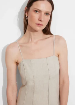 & Other Stories Dresses | Strappy Linen Mini Dress