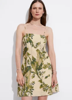 & Other Stories Dresses | Strappy Linen Mini Dress