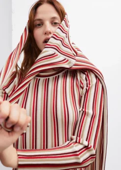 & Other Stories Dresses | Sweaters & Knits | Striped Midi Dress Red Stripes
