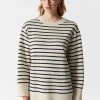& Other Stories Sweaters & Knits | Striped Sweater Navy/White