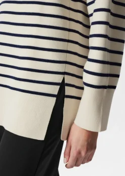 & Other Stories Sweaters & Knits | Striped Sweater Navy/White