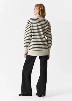 & Other Stories Sweaters & Knits | Striped Sweater Navy/White