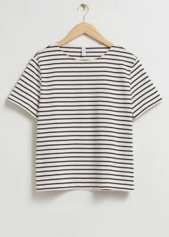& Other Stories Tops | Striped T-Shirt