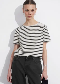 & Other Stories Tops | Striped T-Shirt